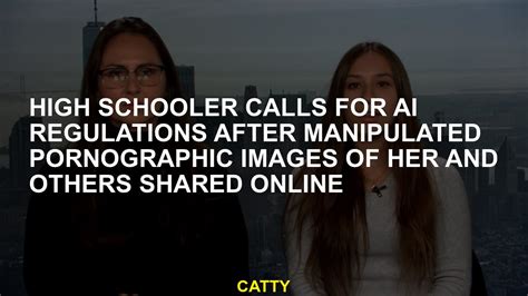 High schooler calls for AI regulations after manipulated ...